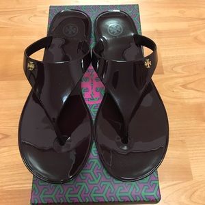 Tory Burch Plum Jelly Thong Sandal